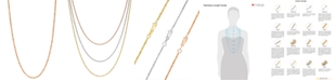 Macy's Sparkle Chain Necklace 16" (1-1/2mm) in 14K Rose Gold